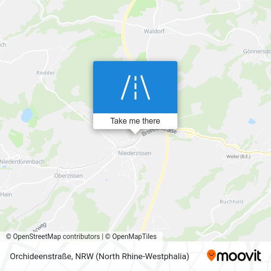 Orchideenstraße map