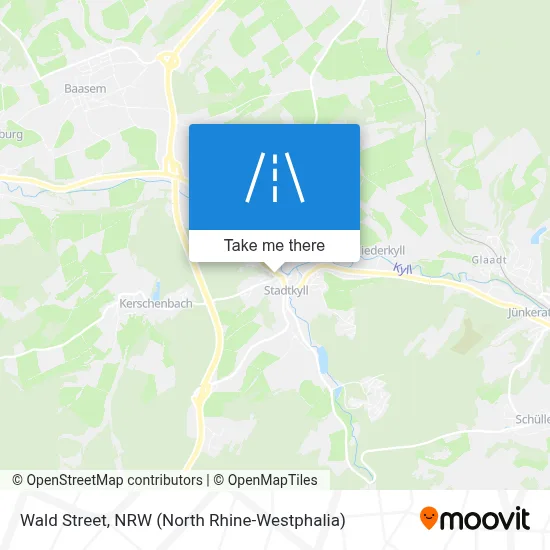 Waldstraße map