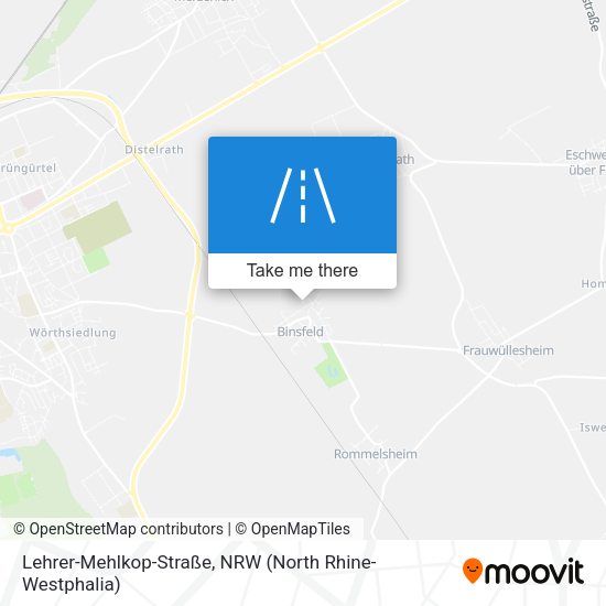 Lehrer-Mehlkop-Straße map