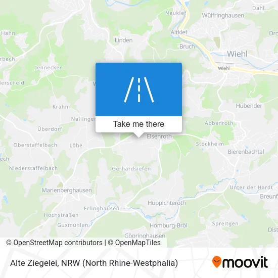 Карта Alte Ziegelei