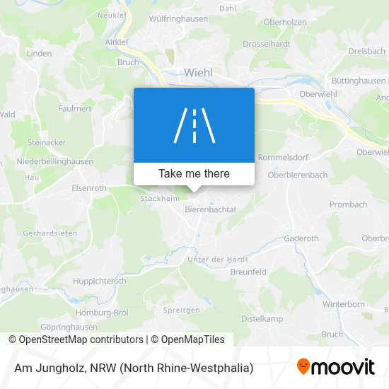 Am Jungholz map