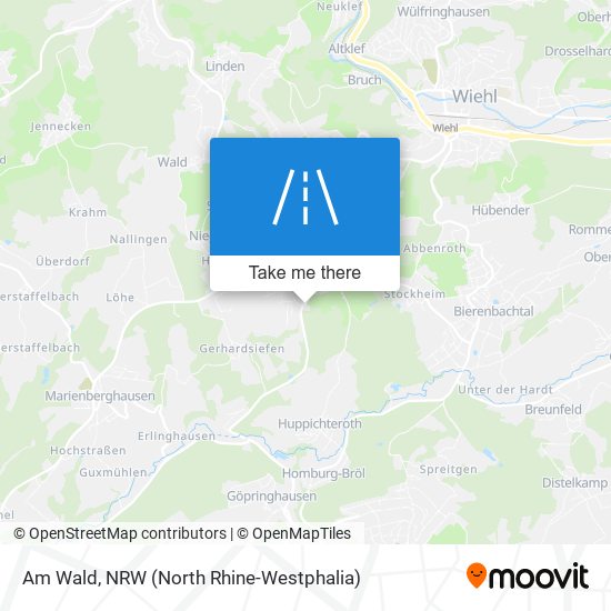 Am Wald map