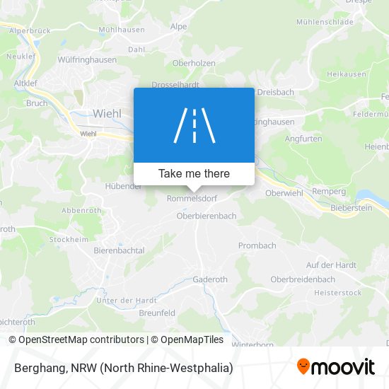 Карта Berghang