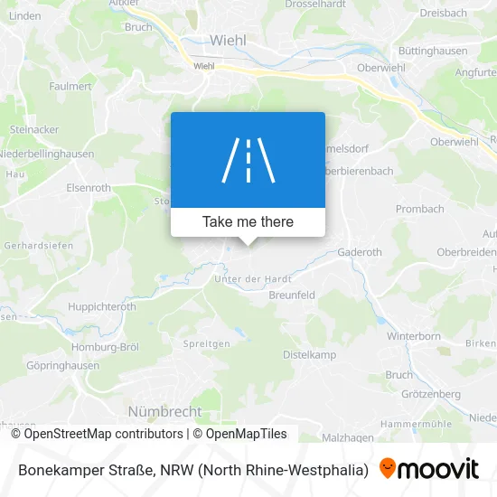 Карта Bonekamper Straße