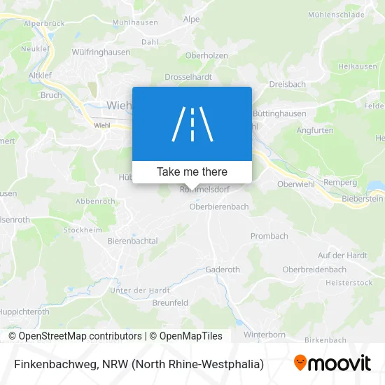Карта Finkenbachweg
