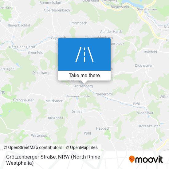 Grötzenberger Straße map