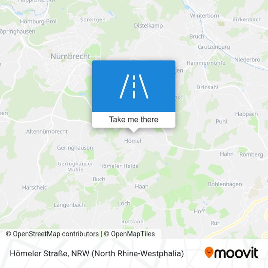 Hömeler Straße map