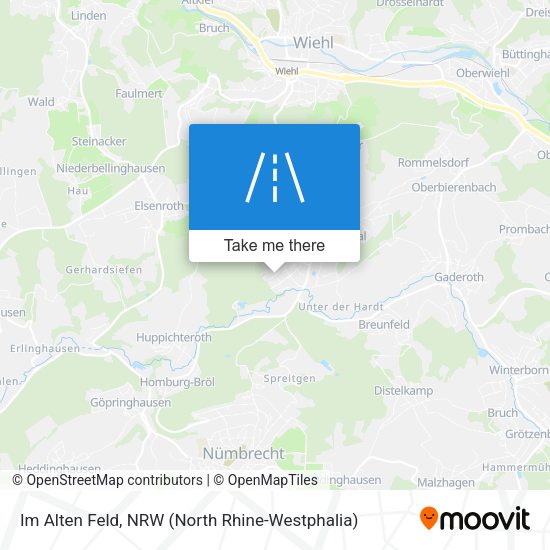 Im Alten Feld map