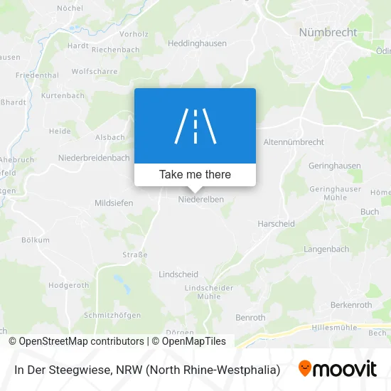 Карта In Der Steegwiese