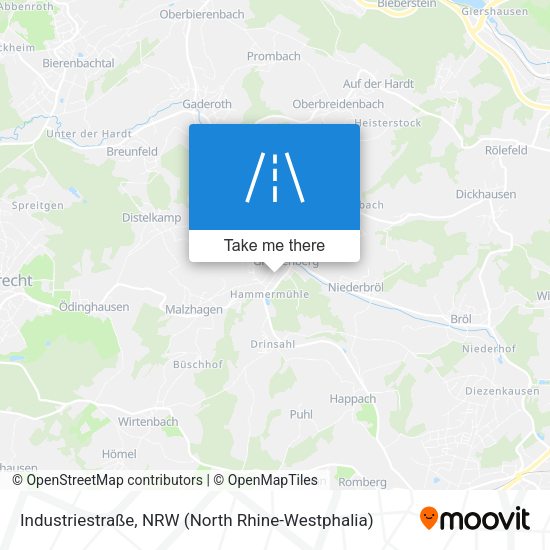 Industriestraße map