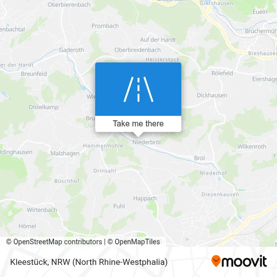 Kleestück map