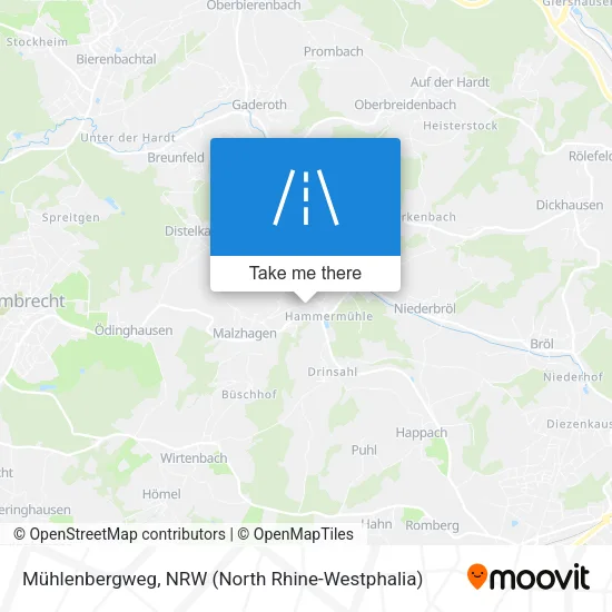 Карта Mühlenbergweg