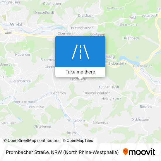 Prombacher Straße map