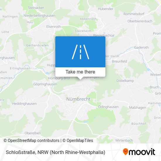 Schloßstraße map