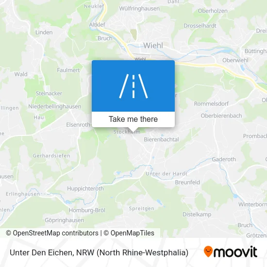 Карта Unter Den Eichen