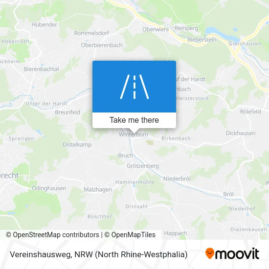 Карта Vereinshausweg