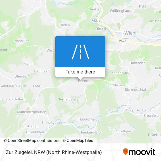 Карта Zur Ziegelei
