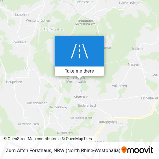 Zum Alten Forsthaus map