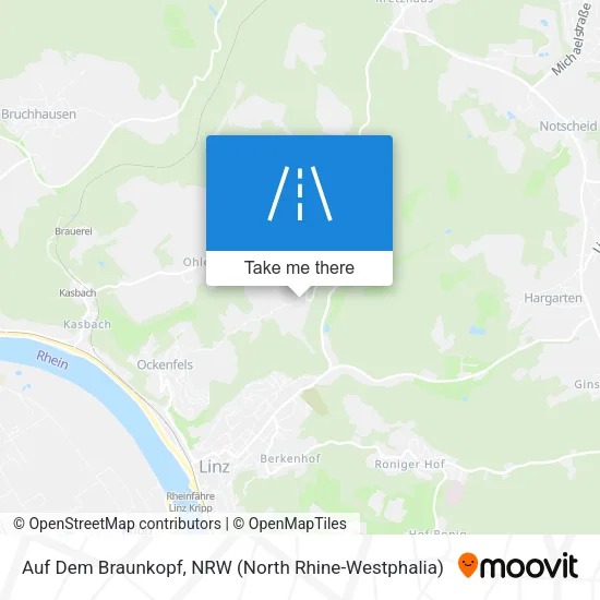 Карта Auf Dem Braunkopf