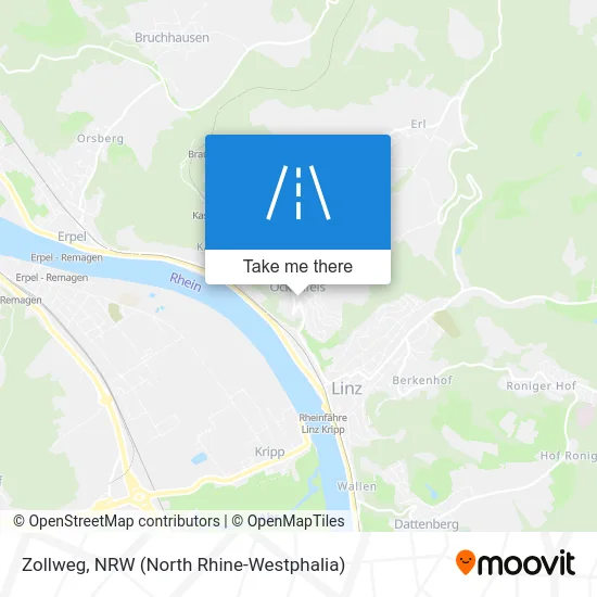Zollweg map