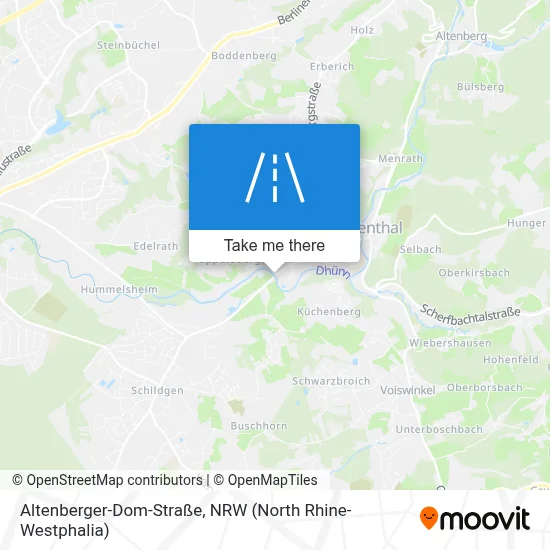 Altenberger-Dom-Straße map