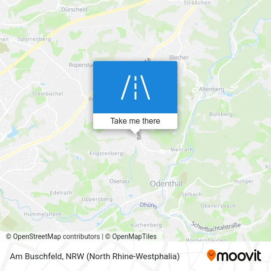 Карта Am Buschfeld