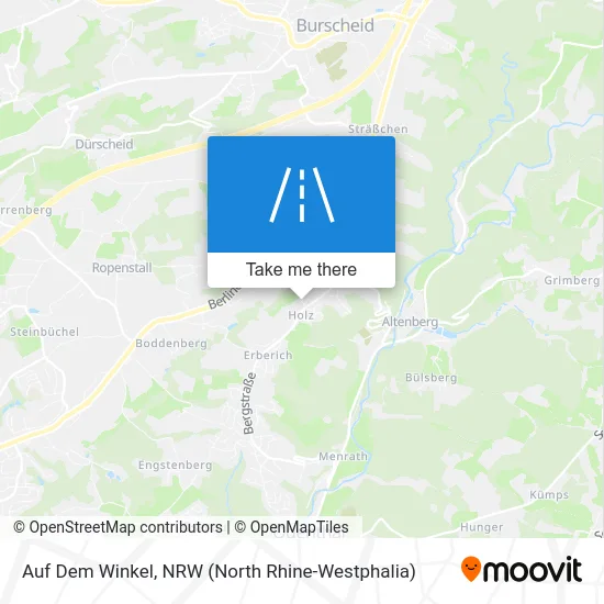 Auf Dem Winkel map