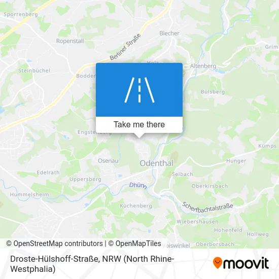Карта Droste-Hülshoff-Straße
