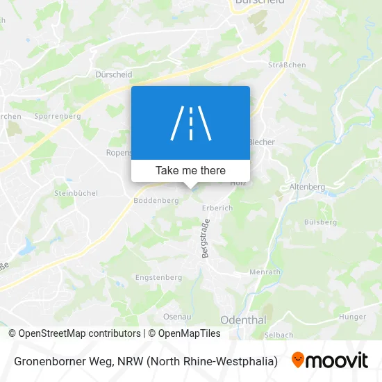 Gronenborner Weg map