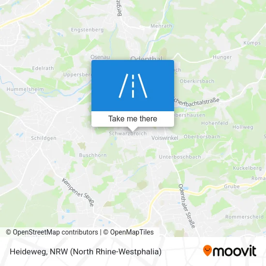 Карта Heideweg