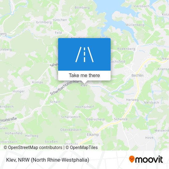 Klev map