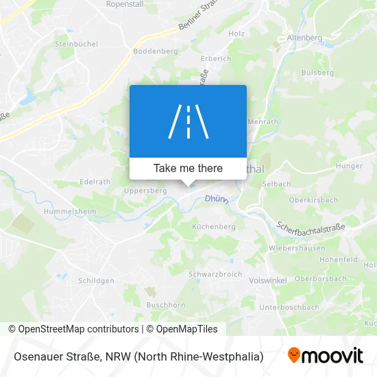 Osenauer Straße map