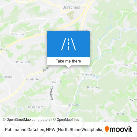 Карта Pohlmanns Gäßchen