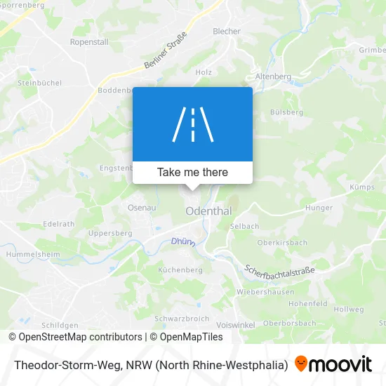 Theodor-Storm-Weg map