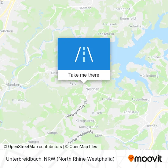 Карта Unterbreidbach
