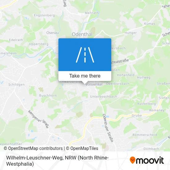 Wilhelm-Leuschner-Weg map