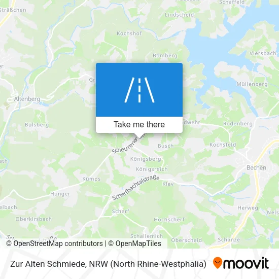 Карта Zur Alten Schmiede