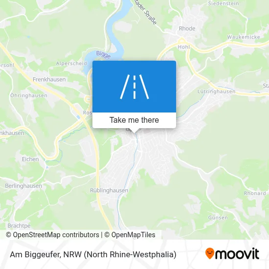 Am Biggeufer map
