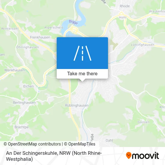 An Der Schingerskuhle map