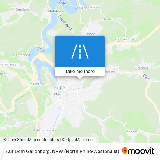 Auf Dem Gallenberg map