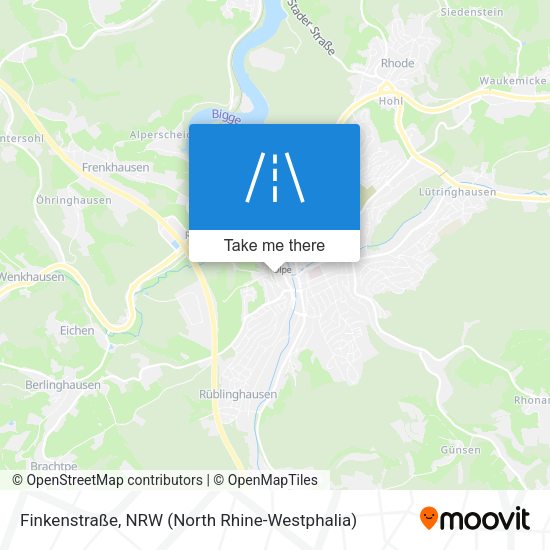 Finkenstraße map