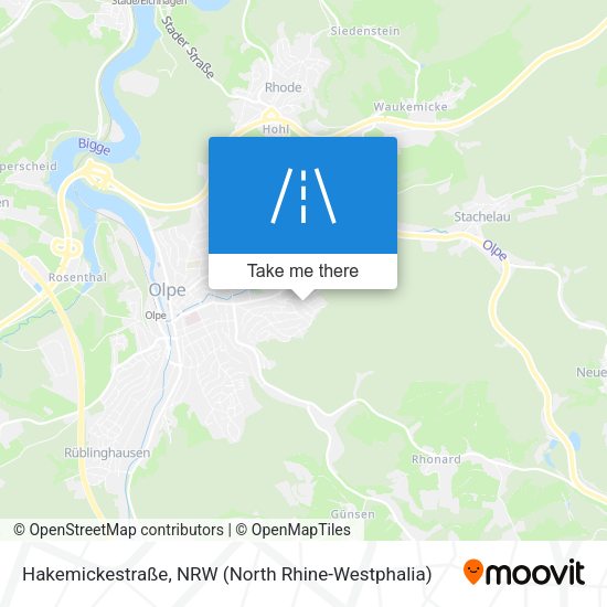 Hakemickestraße map