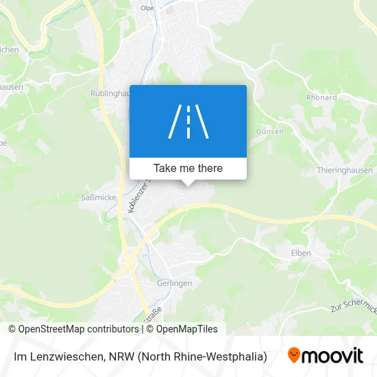 Im Lenzwieschen map
