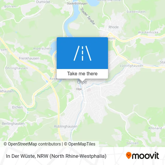 In Der Wüste map
