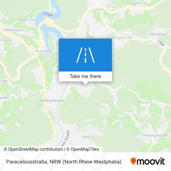 Paracelsusstraße map