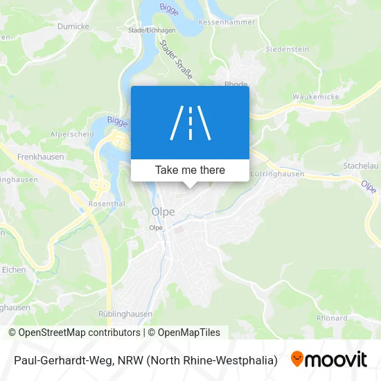 Карта Paul-Gerhardt-Weg