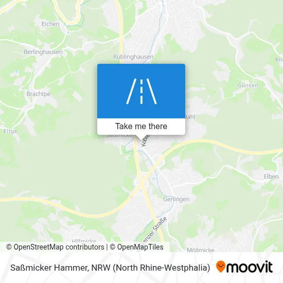 Saßmicker Hammer map