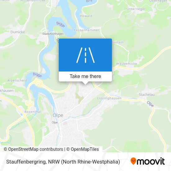 Карта Stauffenbergring