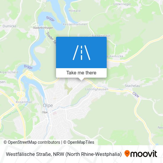 Westfälische Straße map