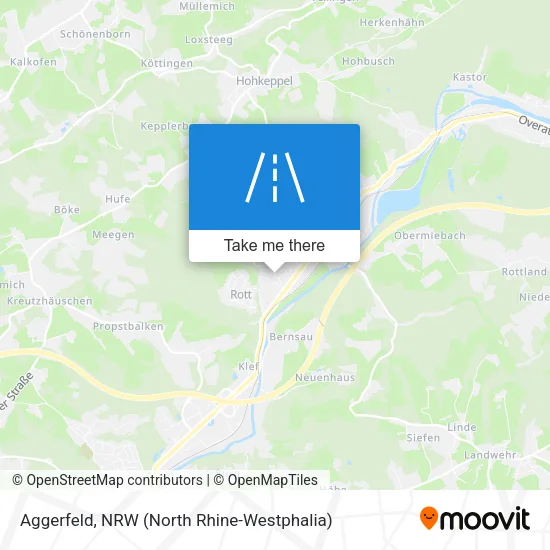 Карта Aggerfeld